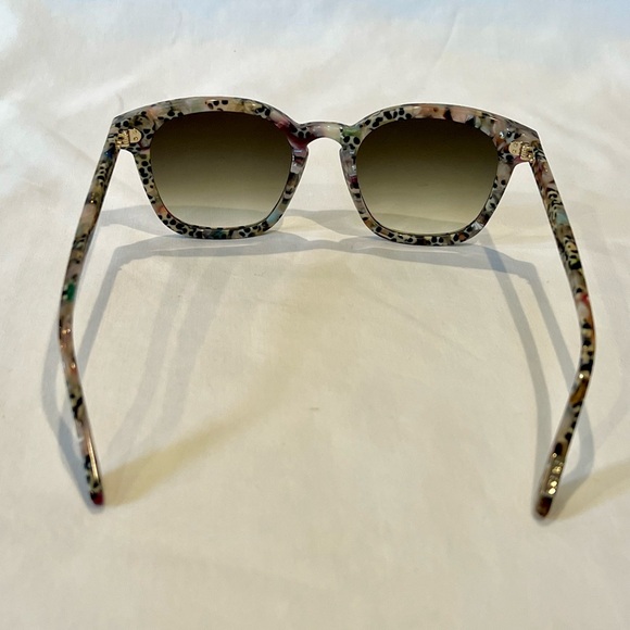 New KREWE Multicolor Sunglasses, Prytania poppy w/ dark green gradient lens - Picture 9 of 9